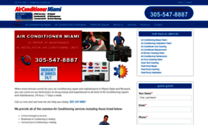 Airconditionermiami.com thumbnail