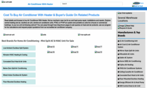 Airconditionerwithheater.com thumbnail