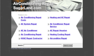 Airconditioning-repair-sugarland.com thumbnail