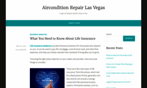 Airconditionrepairlasvegas.com thumbnail