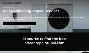 Airconrepairdubai.com thumbnail