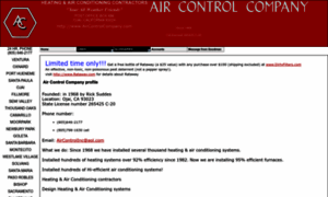 Aircontrolcompany.com thumbnail