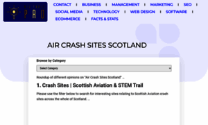 Aircrashsites-scotland.co.uk thumbnail