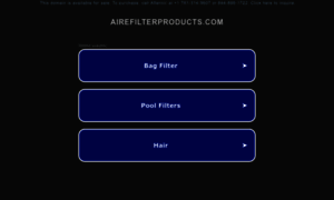 Airefilterproducts.com thumbnail