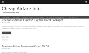 Airfare-now.info thumbnail