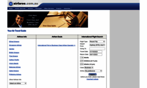Airfare.com.au thumbnail