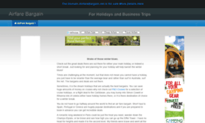 Airfarebargain.net thumbnail