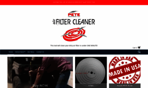 Airfiltercleanersd.com thumbnail