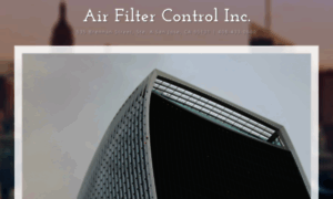 Airfiltercontrol.com thumbnail