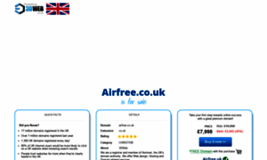 Airfree.co.uk thumbnail