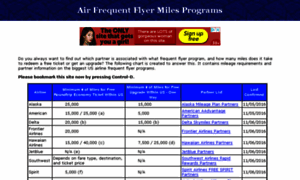 Airfrequentflyer.com thumbnail