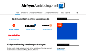 Airfryeraanbiedingen.nl thumbnail