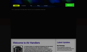 Airhandlershvac.com thumbnail