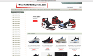 Airjordansupreme.com thumbnail