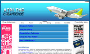 Airline-cheaptickets.com thumbnail