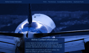 Airlinecontact.info thumbnail