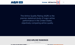 Airlinequalityrating.com thumbnail