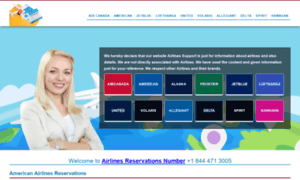 Airlines-reservationsnumber.com thumbnail