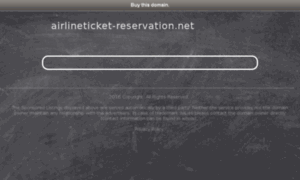 Airlineticket-reservation.net thumbnail