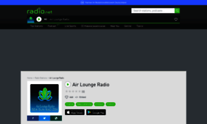 Airloungeradio.radio.net thumbnail