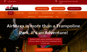 Airmaxxtrampolinepark.com thumbnail