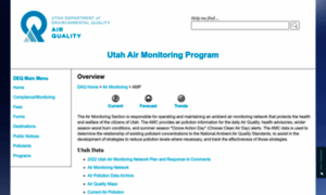 Airmonitoring.utah.gov thumbnail
