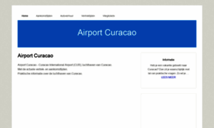 Airport-curacao.com thumbnail