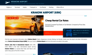 Airport-krakow.com thumbnail