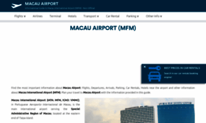 Airport-macau.com thumbnail