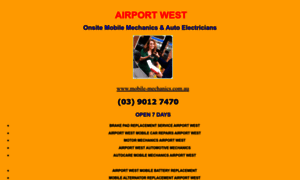 Airport-west.mobile-mechanics.com.au thumbnail