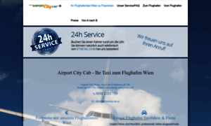 Airportcitycab.at thumbnail