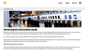 Airportinformationguide.com thumbnail