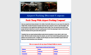 Airportparkingdiscounts.net thumbnail