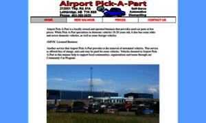 Airportpickapart.ca thumbnail