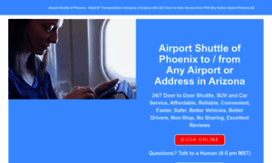 Airportshuttleofphoenix.com thumbnail