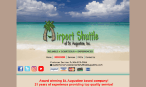 Airportshuttlestaugustine.com thumbnail