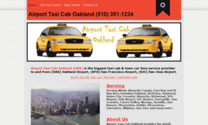 Airporttaxicaboakland.com thumbnail
