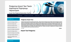 Airporttaxipodgorica.com thumbnail