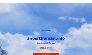 Airporttransfer.info thumbnail