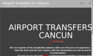 Airporttransfersincancun.com thumbnail