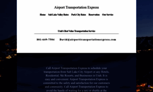 Airporttransportationexpress.com thumbnail