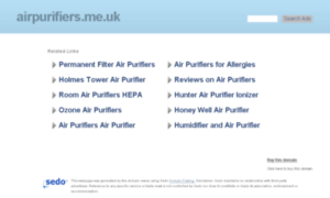 Airpurifiers.me.uk thumbnail