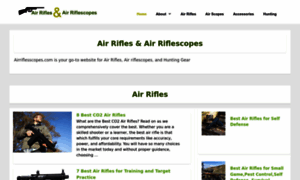 Airriflesscopes.com thumbnail