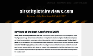 Airsoftpistolreviews.com thumbnail