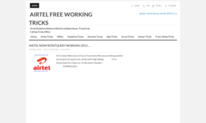 Airtelfreeworkingtricks.blogspot.com thumbnail