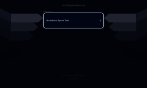 Airtelspeedtest.in thumbnail
