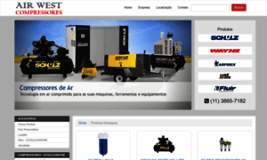 Airwestcompressores.com.br thumbnail