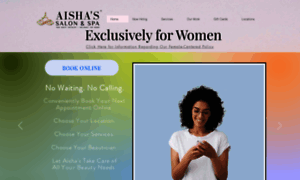 Aishassalonandspa.com thumbnail