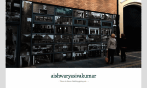 Aishwaryasivakumar.wordpress.com thumbnail