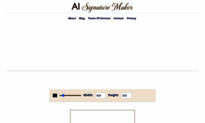 Aisignaturemaker.com thumbnail